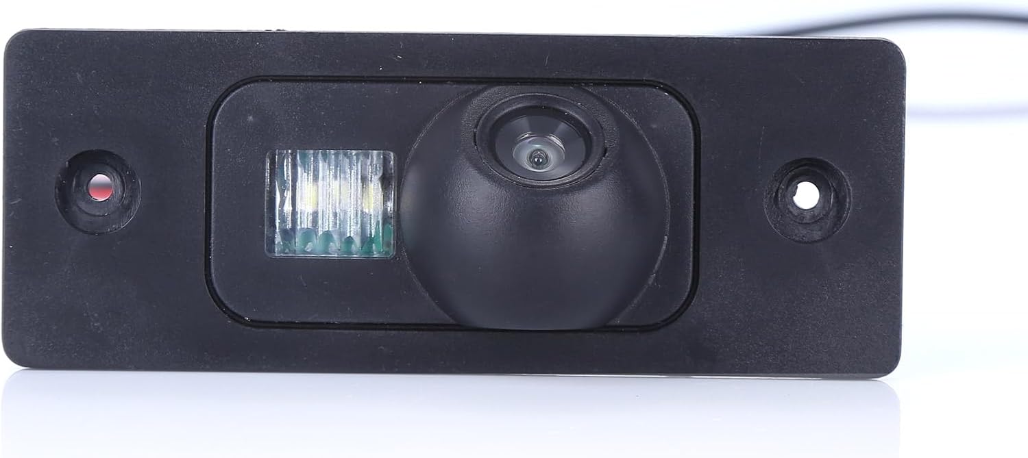 HD Color CCD Waterproof Vehicle Car Rear View Backup Camera, 170° Viewing Angle Reversing Camera for Audi TT 8j 2007 Skoda Fabia Combi 2004 Porsche Cayenne EZ 2009 Porsche Cayenne 9PA 2003-2010