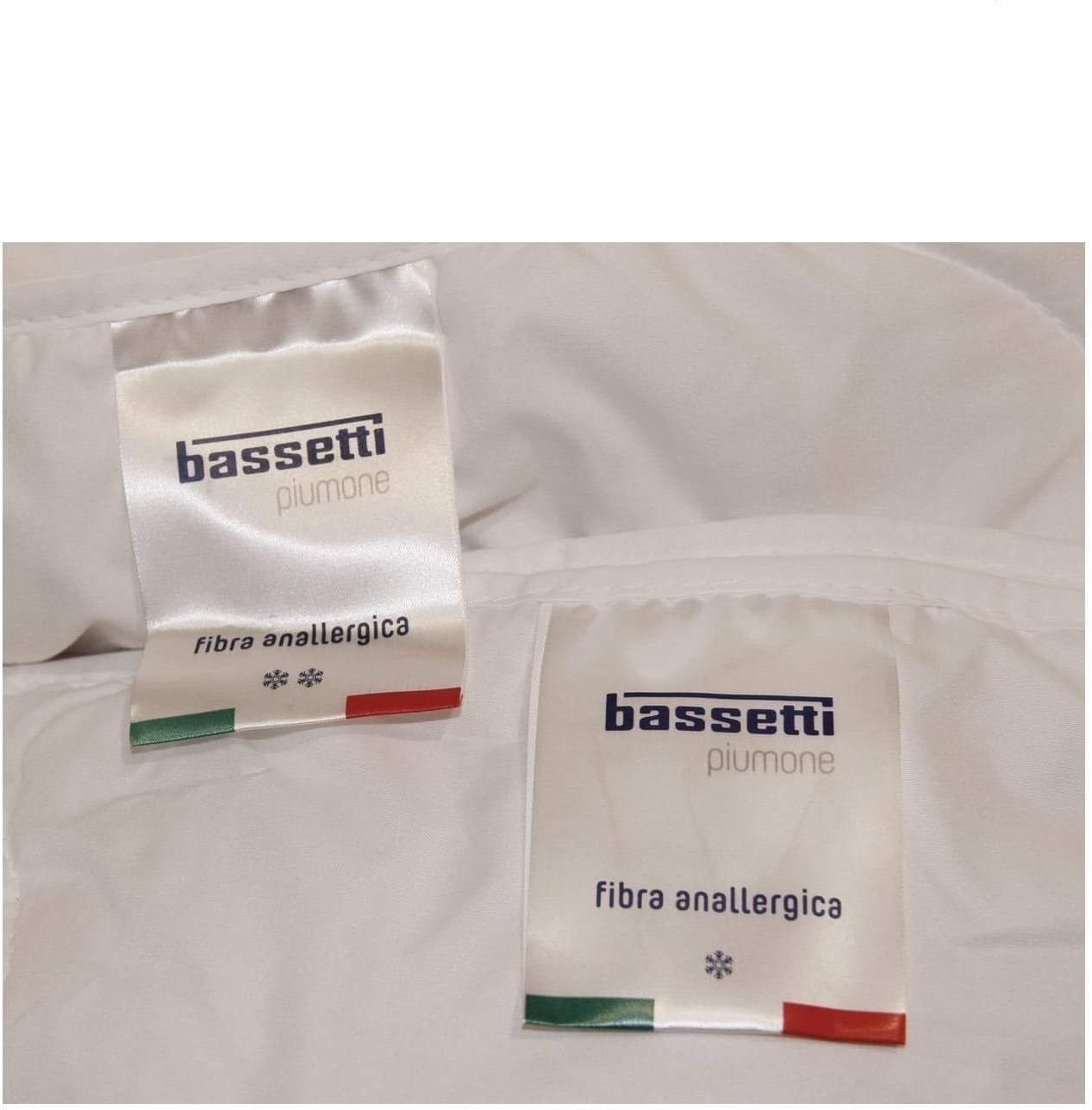 Bassetti Il Piumone Bettdecke für Winter und Frühjahr *+**, 4-Jahreszeiten-Decke aus Polyester, für Einzelbett, 155 x 200 cm