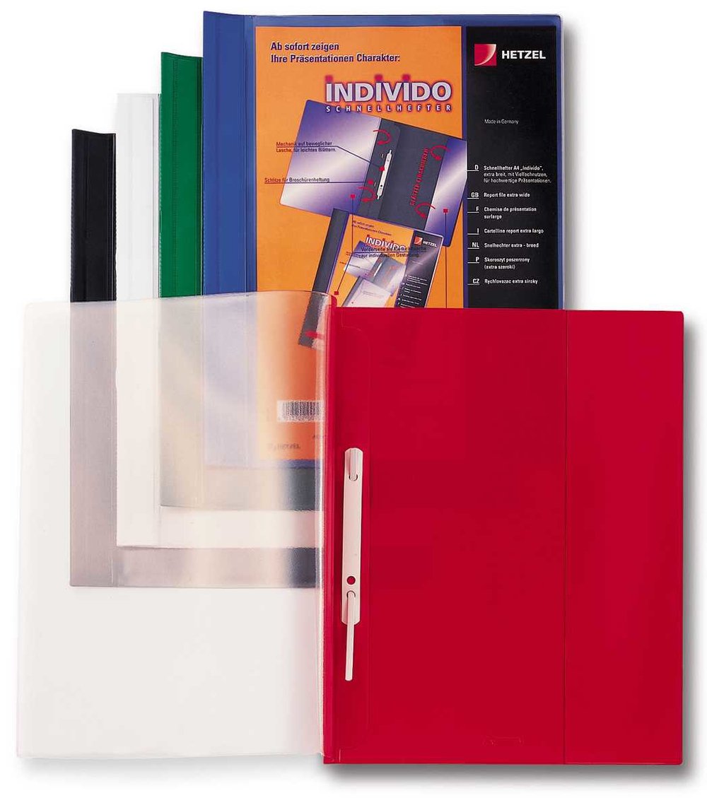 Rexel Hetzel 18655291 Individo - Carpeta (extra ancha, A4, fundas blandas), color negro