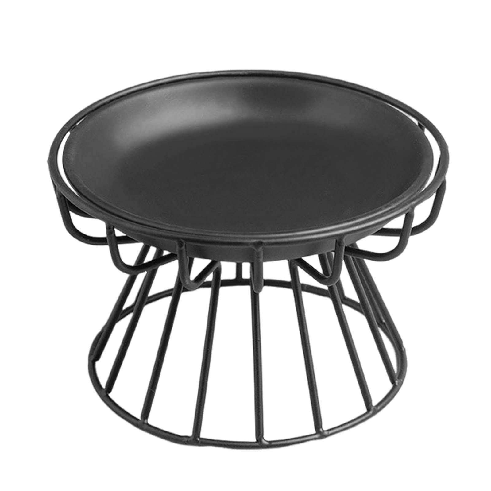 Bnf® Elevated Cat Feeder Bowl Ceramic Dish Iron Rack Sturdy Stable Base for Puppy Style L | Pet Supplies | Cat Supplies | Dishes Feeders & Fountains