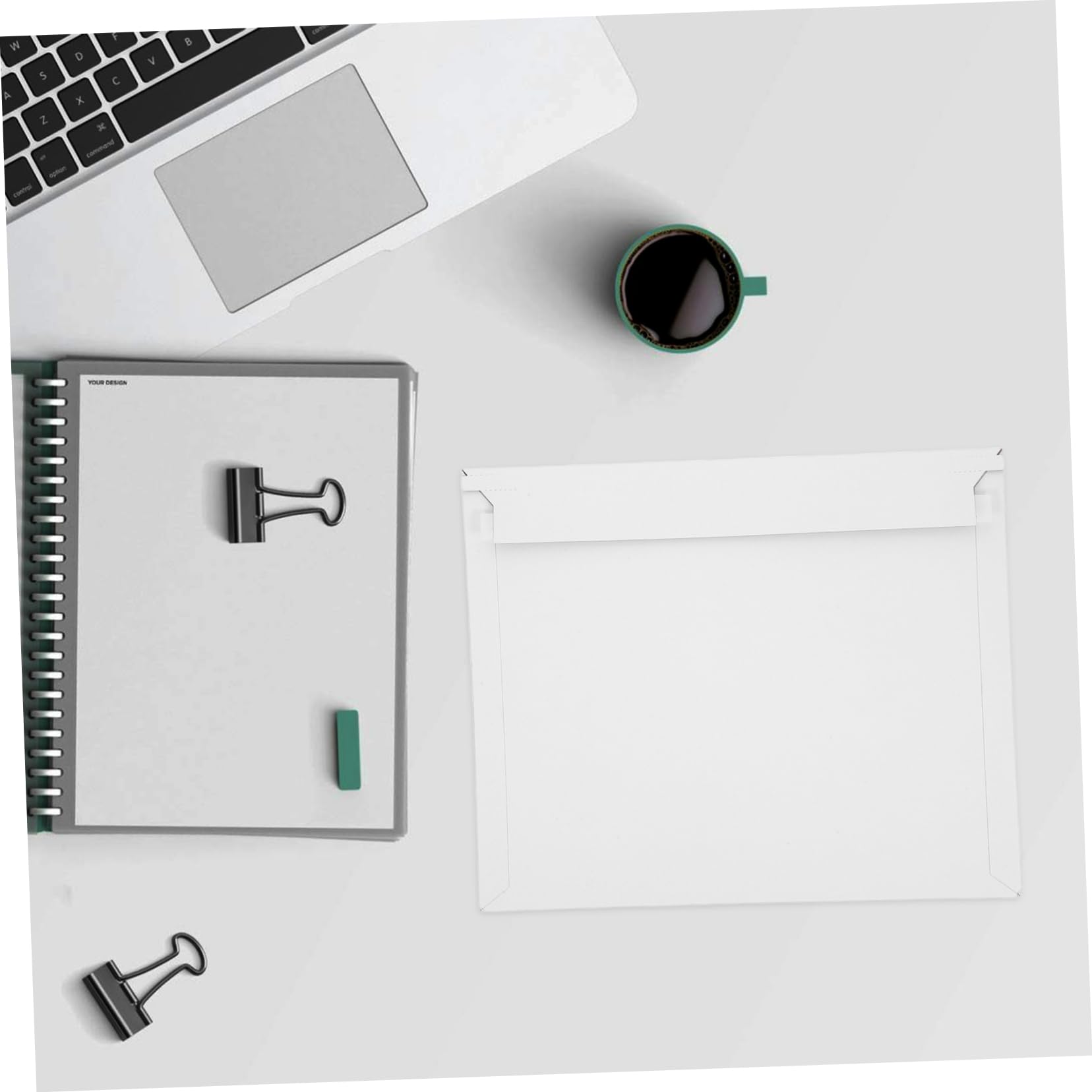 Angoily 20pièces Enveloppes Expédition Rigides Blanches pour Documents Enveloppes Cartonnées Plates avec Rabat Auto-adhésif pour Envoi de Photos Certificats et Petits Objets