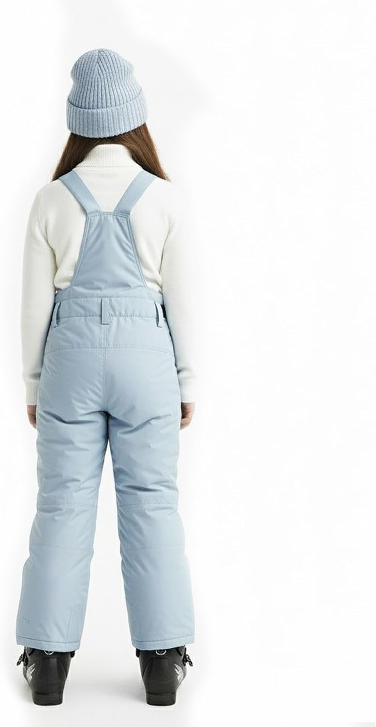 Arctic Quest Boys Girls Unisex Classic Ski & Snow Bib Overall Winter Snowsuit Water-Resistant Windproof Outdoor Rain Bib