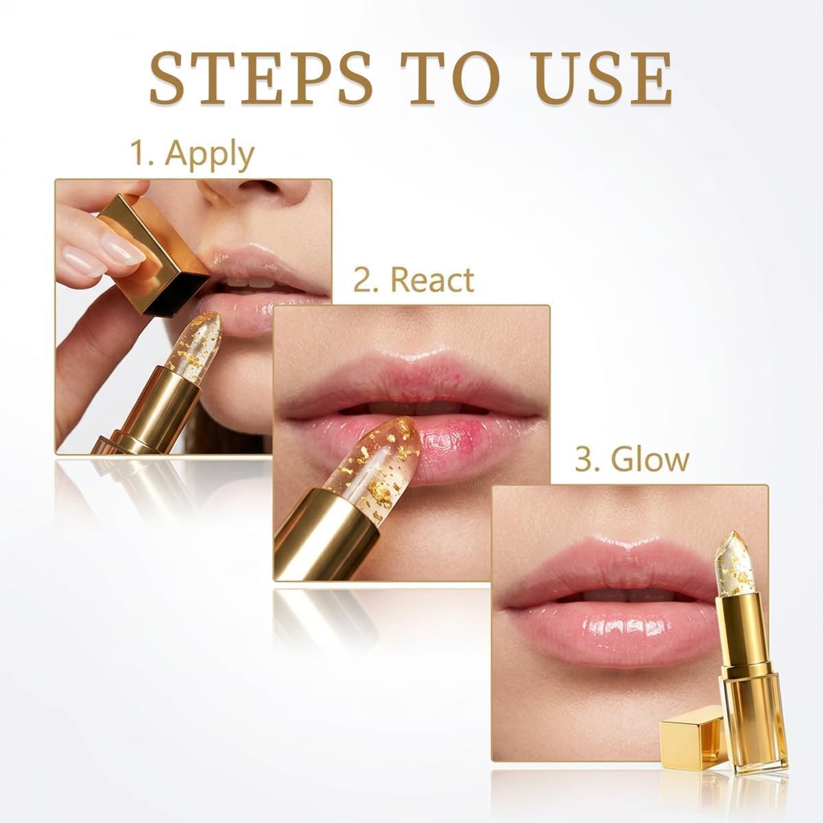 Kivora Lipstick for Mature Lips, Hydrating pH Lip Tint, 2 Pack