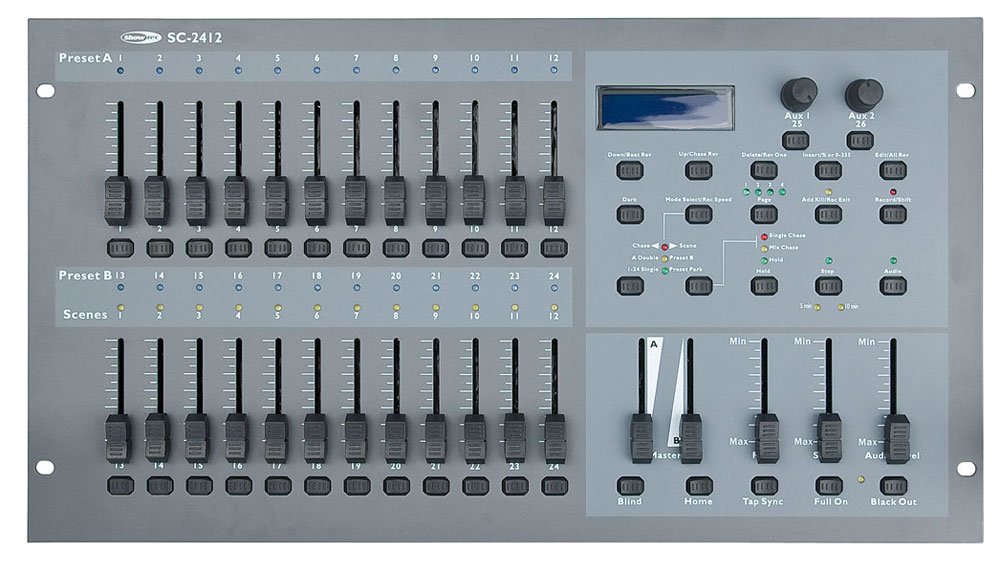 showtec lighting desk