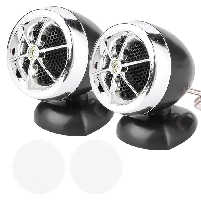 Buy Tweeters for Car Audio Mini Horn Music Dome Loudspeaker 1200W 12V