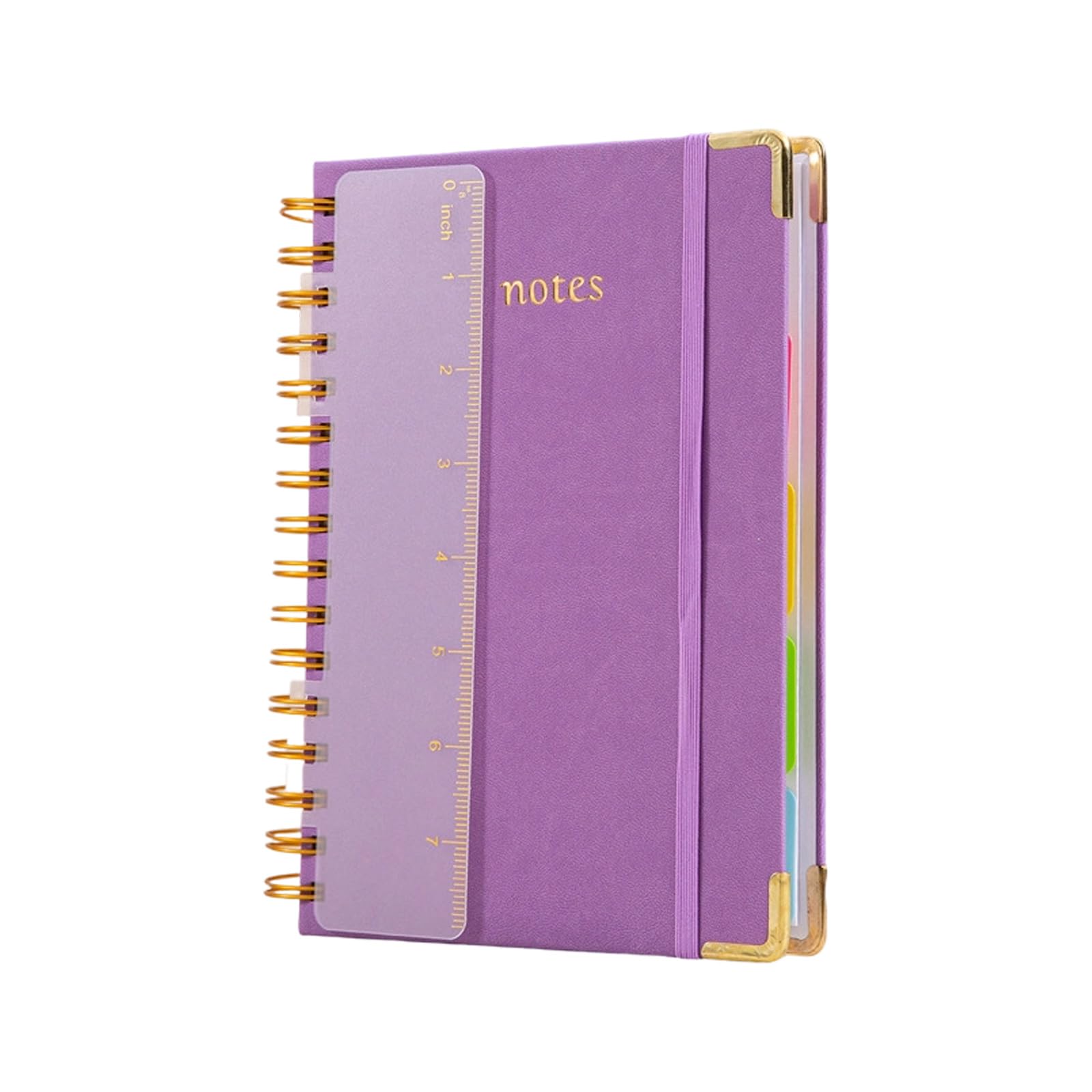Notebook in pelle PU 270 pagine a righe, doppia