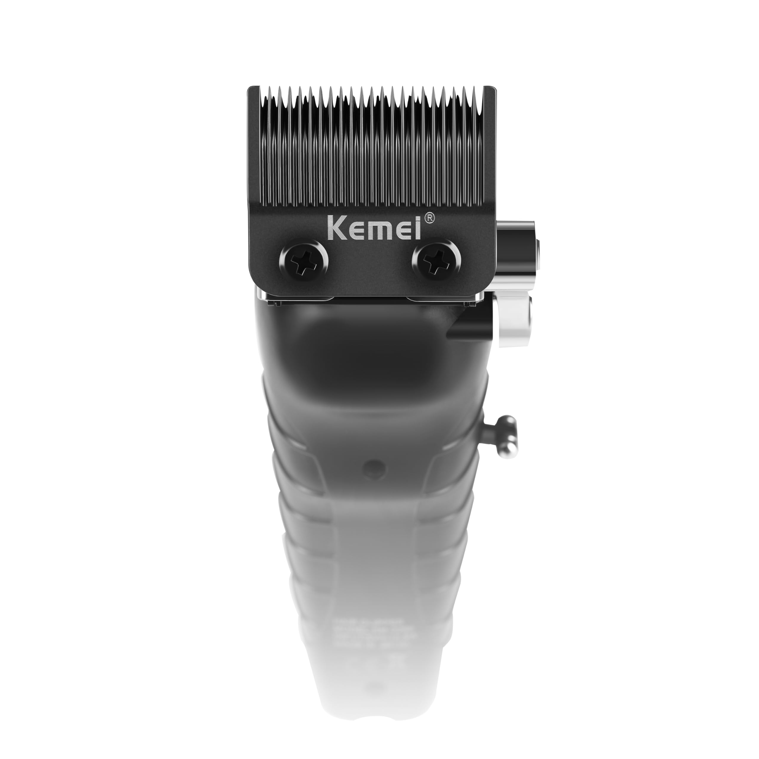KEMEI 2296 - Tagliacapelli professionale da uomo, kit per tagliare i capelli e la barba, tagliacapelli a T Blade con USB ricaricabile, nero