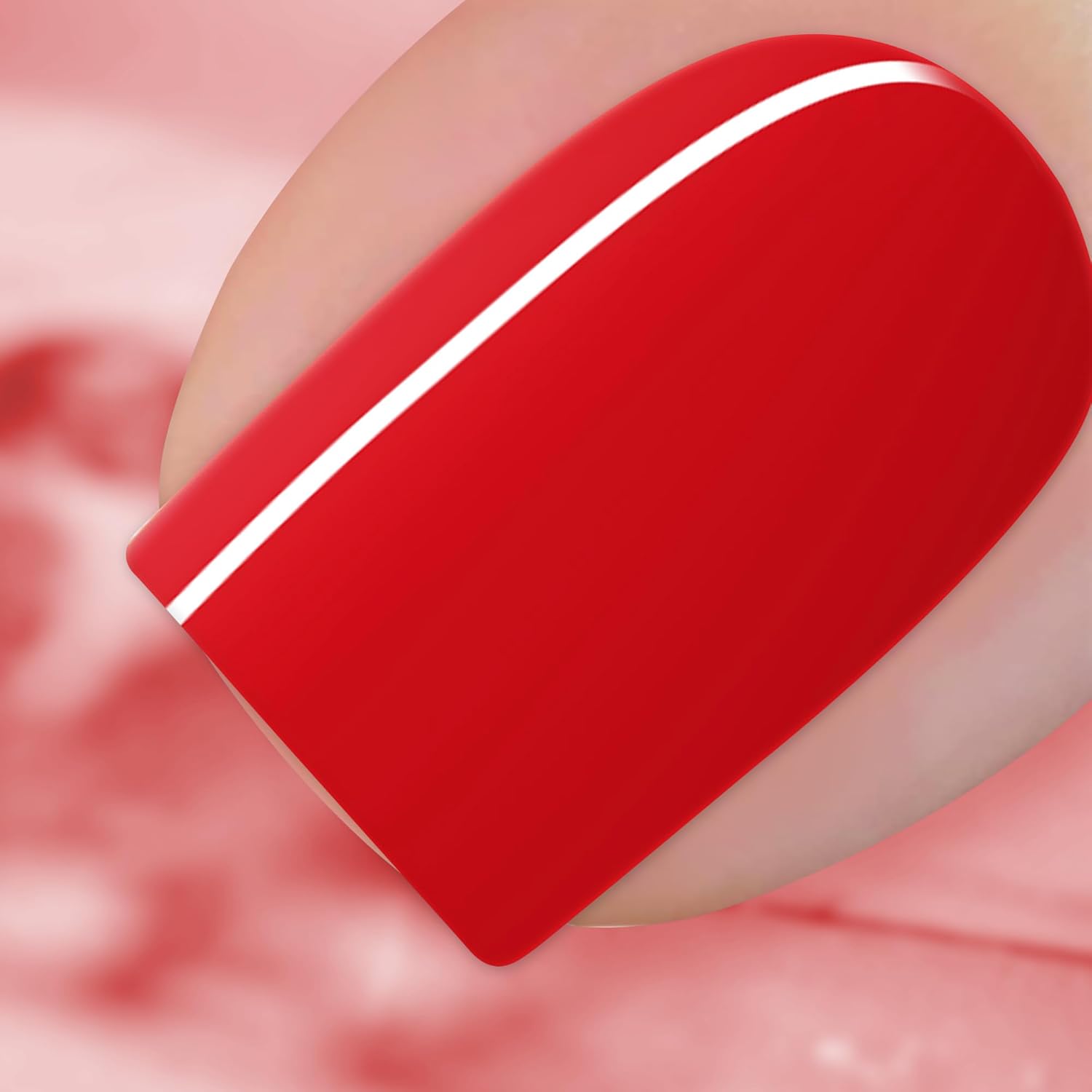 BURANO Gel Nagellak 15ml, UV LED Gellack Soak Off Gel Polish rood, Nail Art Manicure Pedicure Professioneel Salon & Thuisgebruik (Pure Red 25)