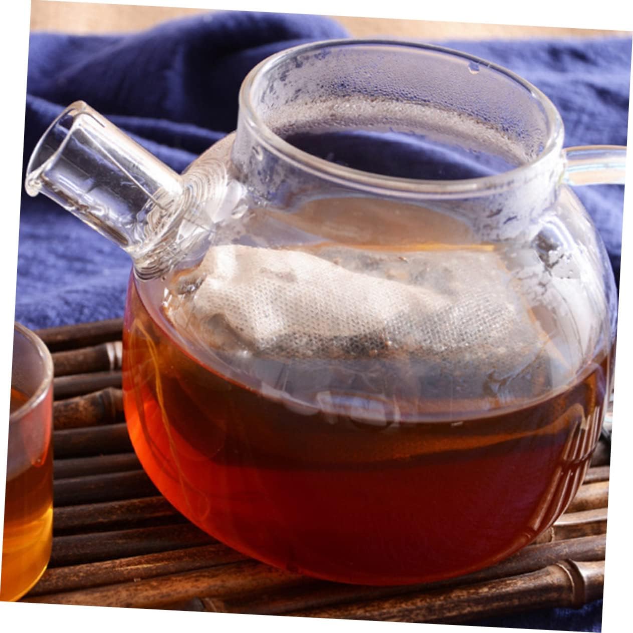 Drawstring Chinese Medicine Bag Reusable Non-Woven Tea Filter Bags for Decoction Soup Straining Herbal Brewing Soaking 7.87 X 5.90 in Bags