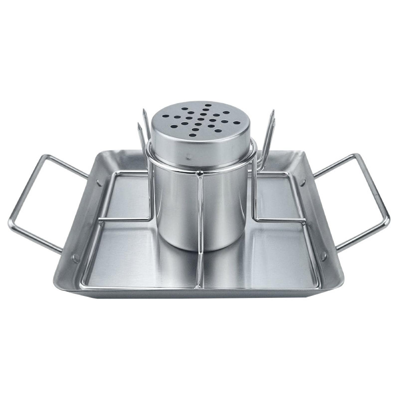 SagaSave Bierdose Hähnchenbräter – Edelstahlhalter – Grillrost für den Grill, Ofen oder Smoker Brathalter