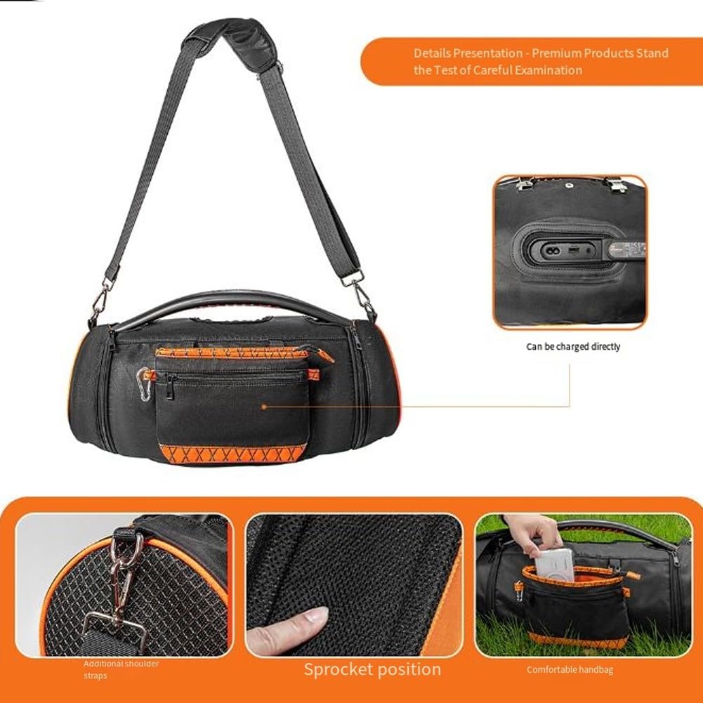 Borsa per altoparlante portatile Eva - Boombox 3 con cinghie regolabili