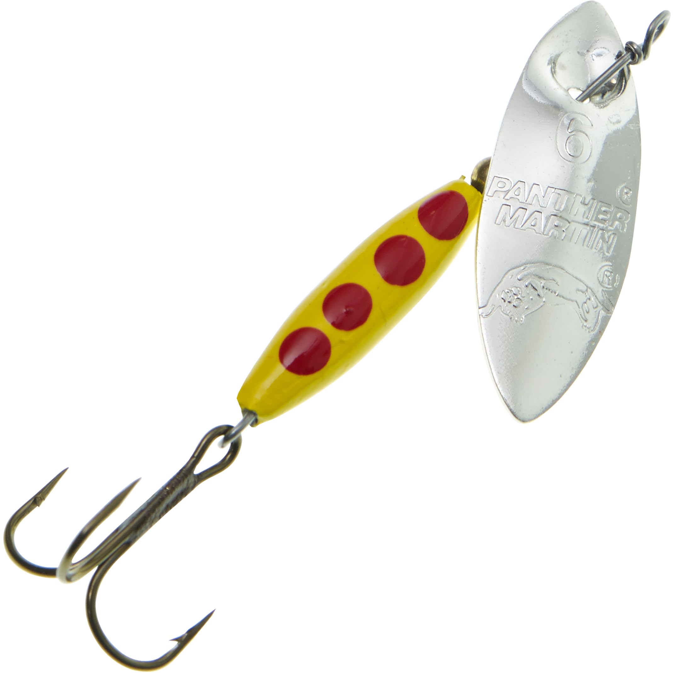 Panther Martin PMWSR WillowStrike Regular Spinners Fishing Lure Catches Walleye, Largemouth Bass, Crappie, Salmon, Steelhead, Kokanee and More.