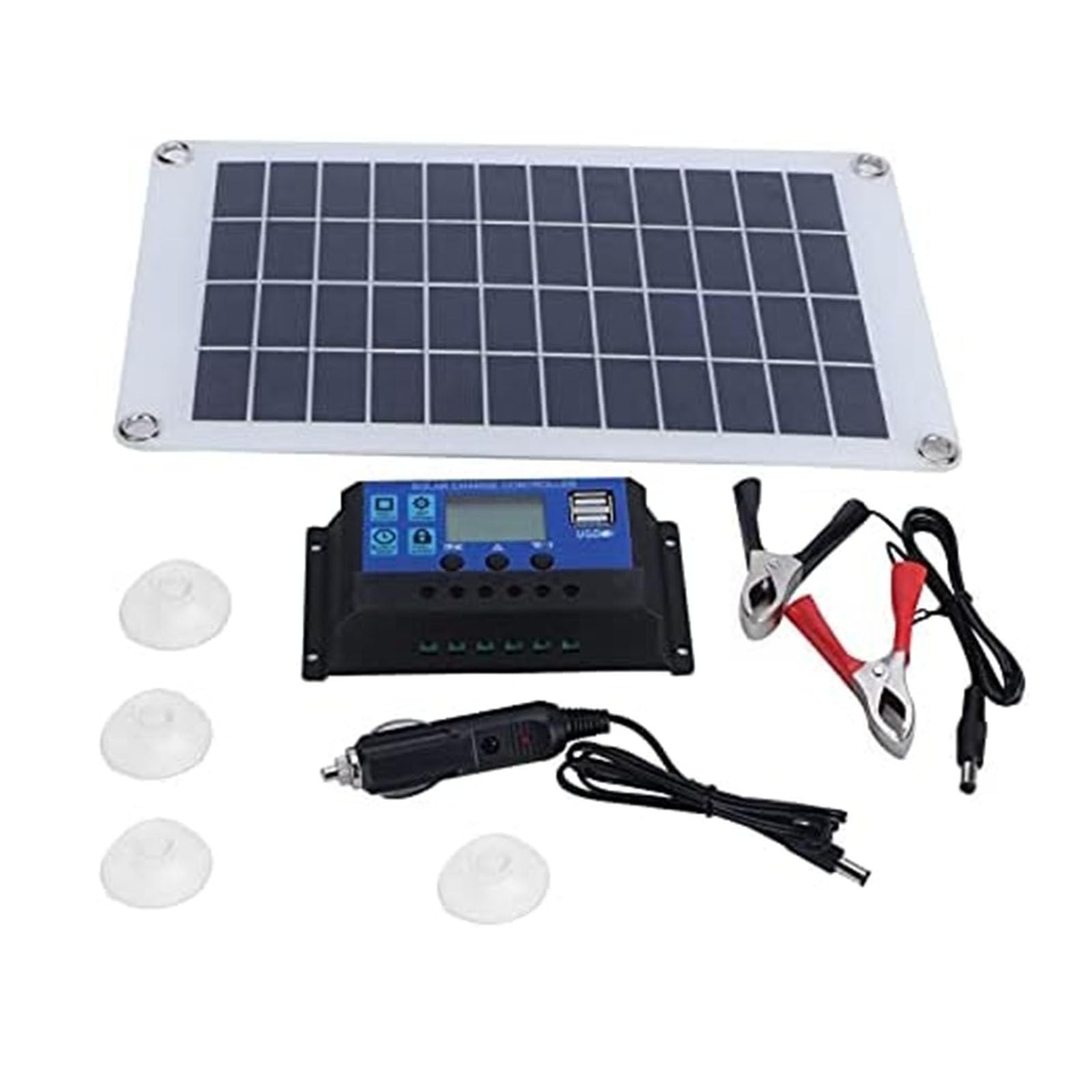 Panneau solaire 12V/24V pour téléphone et voyage en camping-car