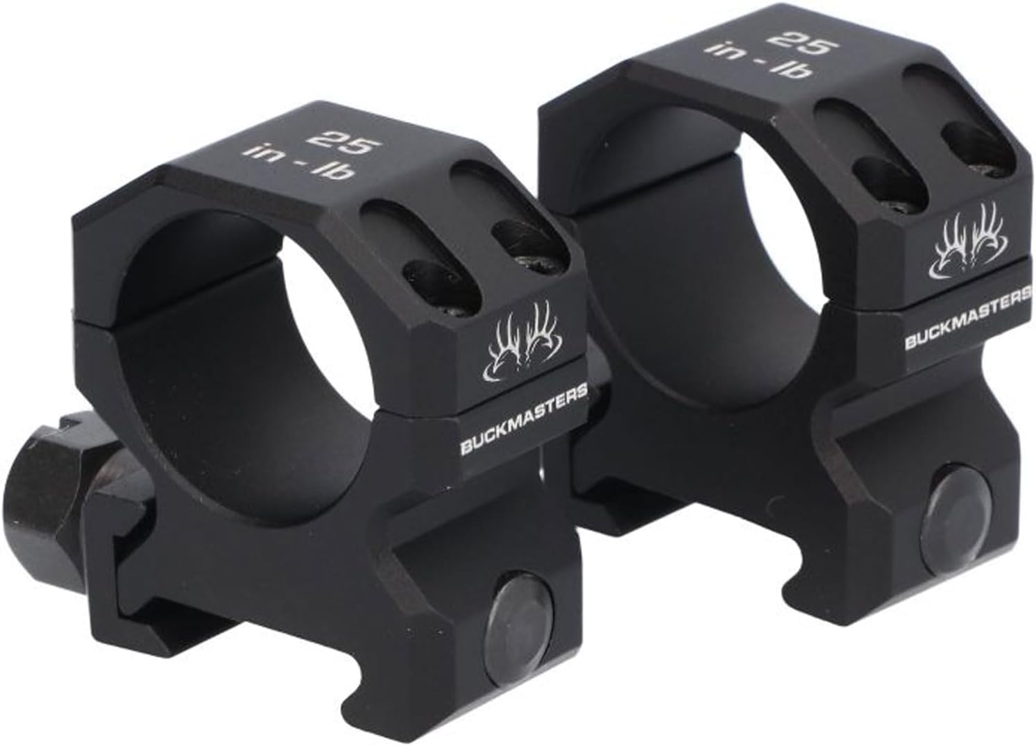 Sig Sauer 1 in Buckmasters Aluminum Durable Lightweight Easy-to-Install Tactical Rifle Scope Ring Set