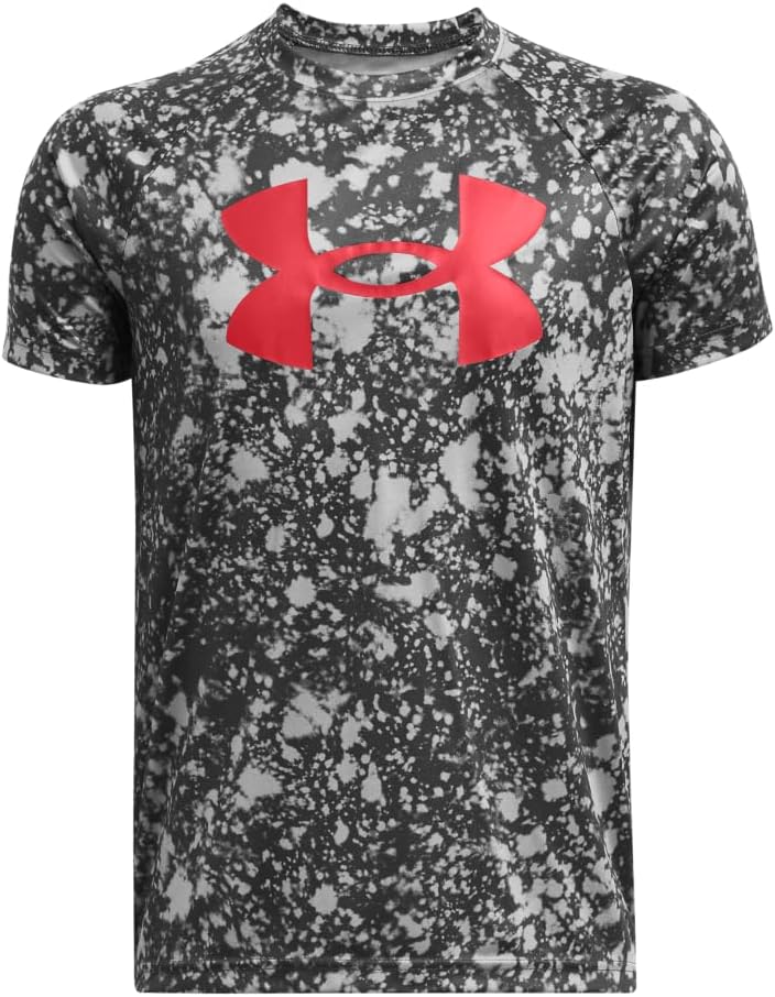 Under Armour Boys' Tech Big Logo Printed Short-Sleeve T-Shirt