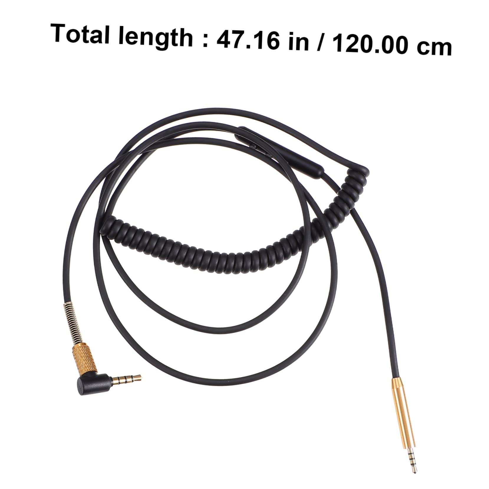 OSALADI 3pièces Câble Audio Pour Écouteurs Avec Contrôle à Distance Et Microphone Compatible Avec Pour Smartphones Et Autres Appareils