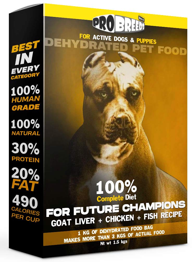 Pro Breeds Dog Food for Active Dog and Puppies Complete Diet