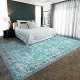 Fashriend Doria Machine Washable Area Rug 3'6''×5'6'' Non-Slip Foldable for Living Room Bedoom Kitch