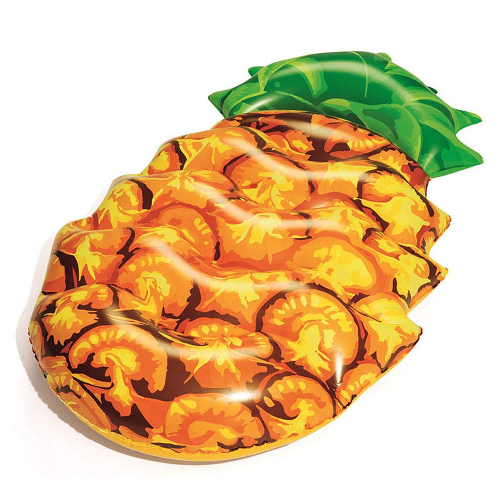 LCYCN Pool Floats,Inflatable floating row Giant Pineapple Float for Adults & Kids,water toy -174X96CM