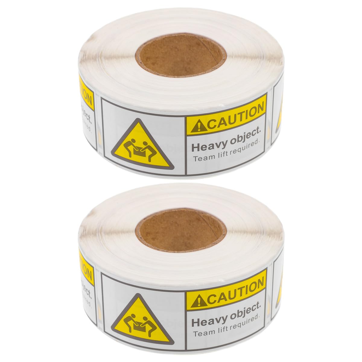 Adesivi Pesanti la Spedizione 1000 Pezzi, Etichette Adesive per Oggetti Pesanti 37x90 Mm, Avvertenza Trasporto per Pacchi Sovrappeso, Adesivi per Scatole da Trasloco, Uso