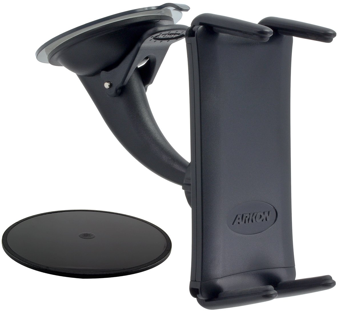 ARKON Windshield or Dash Car Mount Holder for iPhone Xs Max XS XR X and iPad mini Retail Black