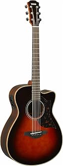 Yamaha A-Series AC1R Acoustic-Electric Guitar, Tobacco Sunburst