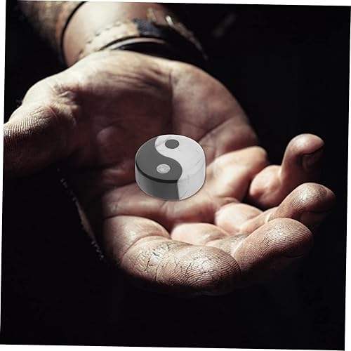 Miniatura 9 de STOBOK Manejar regalo religioso Estatua de Feng Shui Cosas de energía Escultura de Feng Shui Escultura de riqueza Escultura Yang Beads Prosperidad