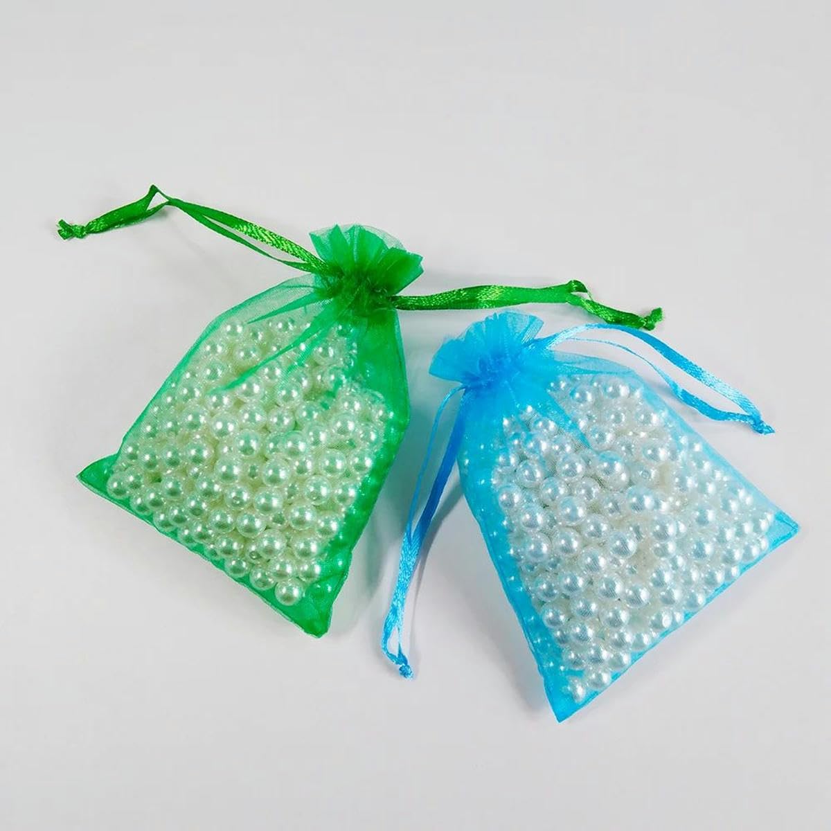 Sacs cadeaux Organza Pochettes à cordon pour bijou Sacs en Organza 7x9 9x12 10x15 13x18CM, 100 pièces, sacs d'emballage de bijoux, décoration de fête de mariage, sacs à tirer, pochettes cadeaux(Dark P