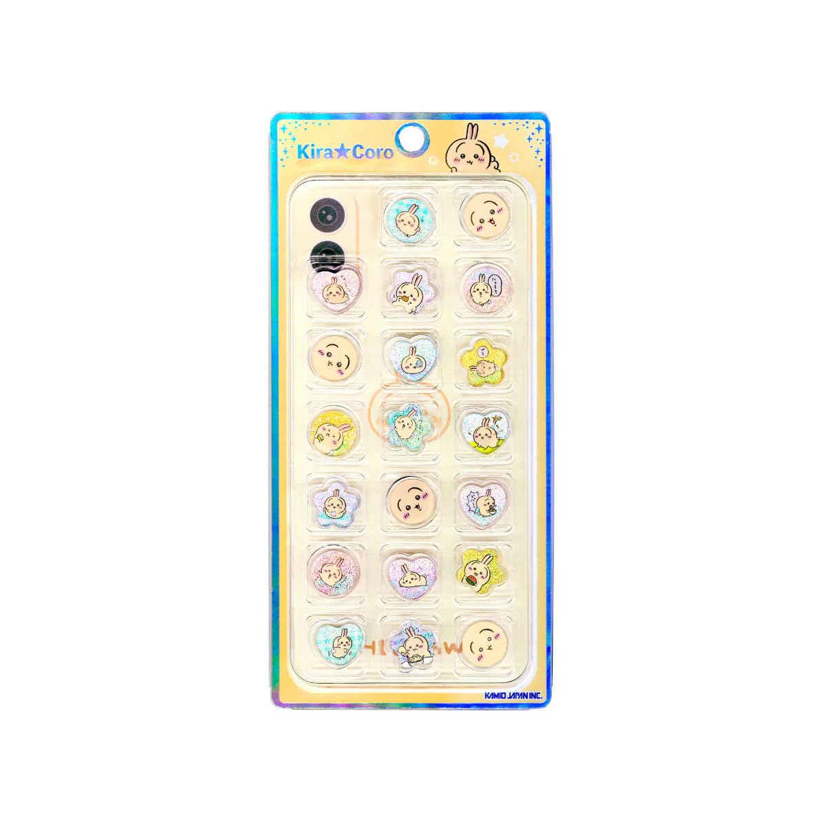 Amazon.co.jp: KIRACOROおはじきシール（ハチワレ・うさぎ・モモンガ