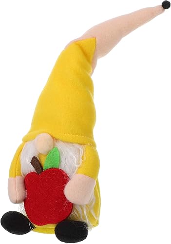 Miniatura 9 de NUOBESTY Adorno de muñeca, muñeco sin rostro de gnomo con tapa de lápiz, adorno para el hogar, muñeca para el hogar y el escritorio del aula