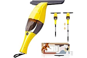 Rechargeable Window Vacuum for Effortless Cleaning