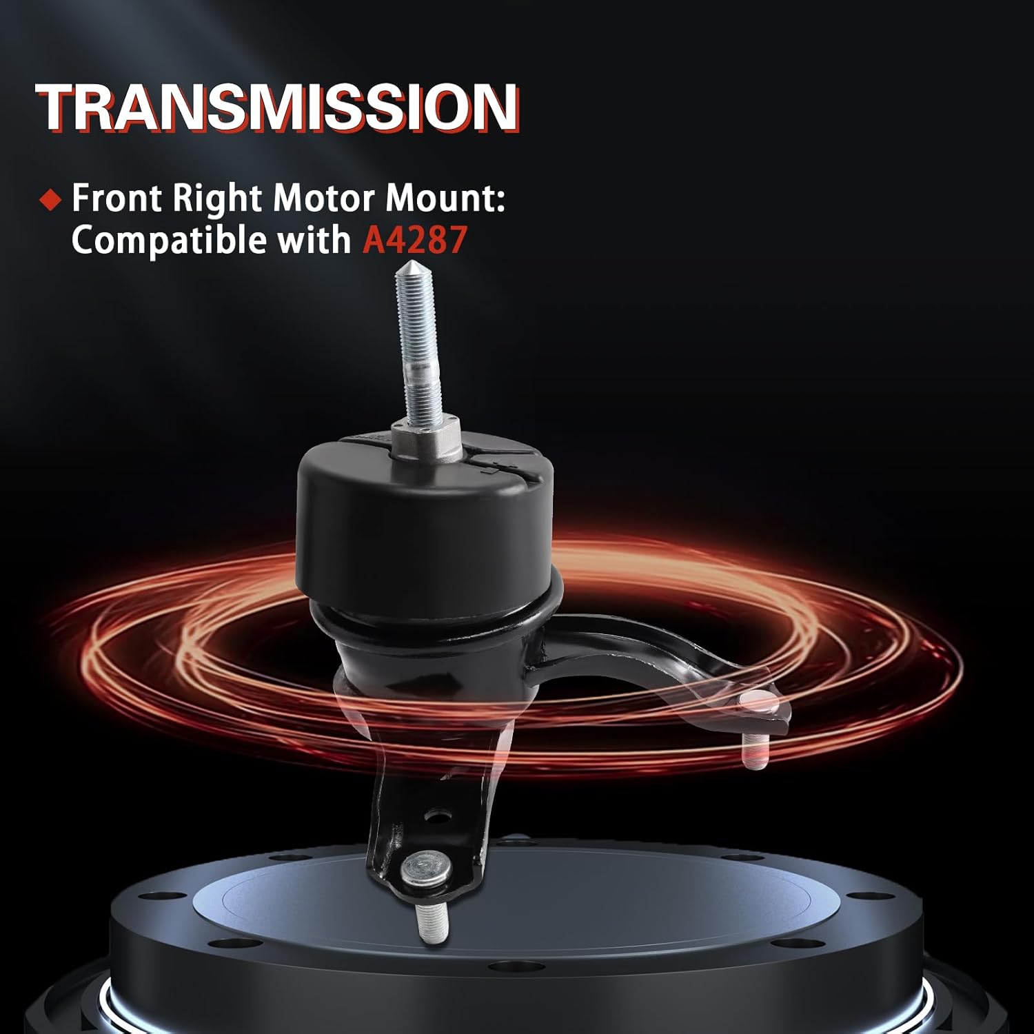 Engine Motor and Transmission Mount Kit Compatible with ES300 2002-2003 3.0L V6 AUTO 4PCS OE: A62048HY A4236 A4287 A4207