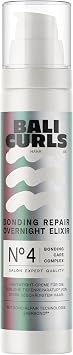 Bali Curls Bonding Repair Overnight Elixir N 4 - Intensive Overnight Regeneration - With Everbond  Bond Repair Technology - For Damaged Hair - 100 ml