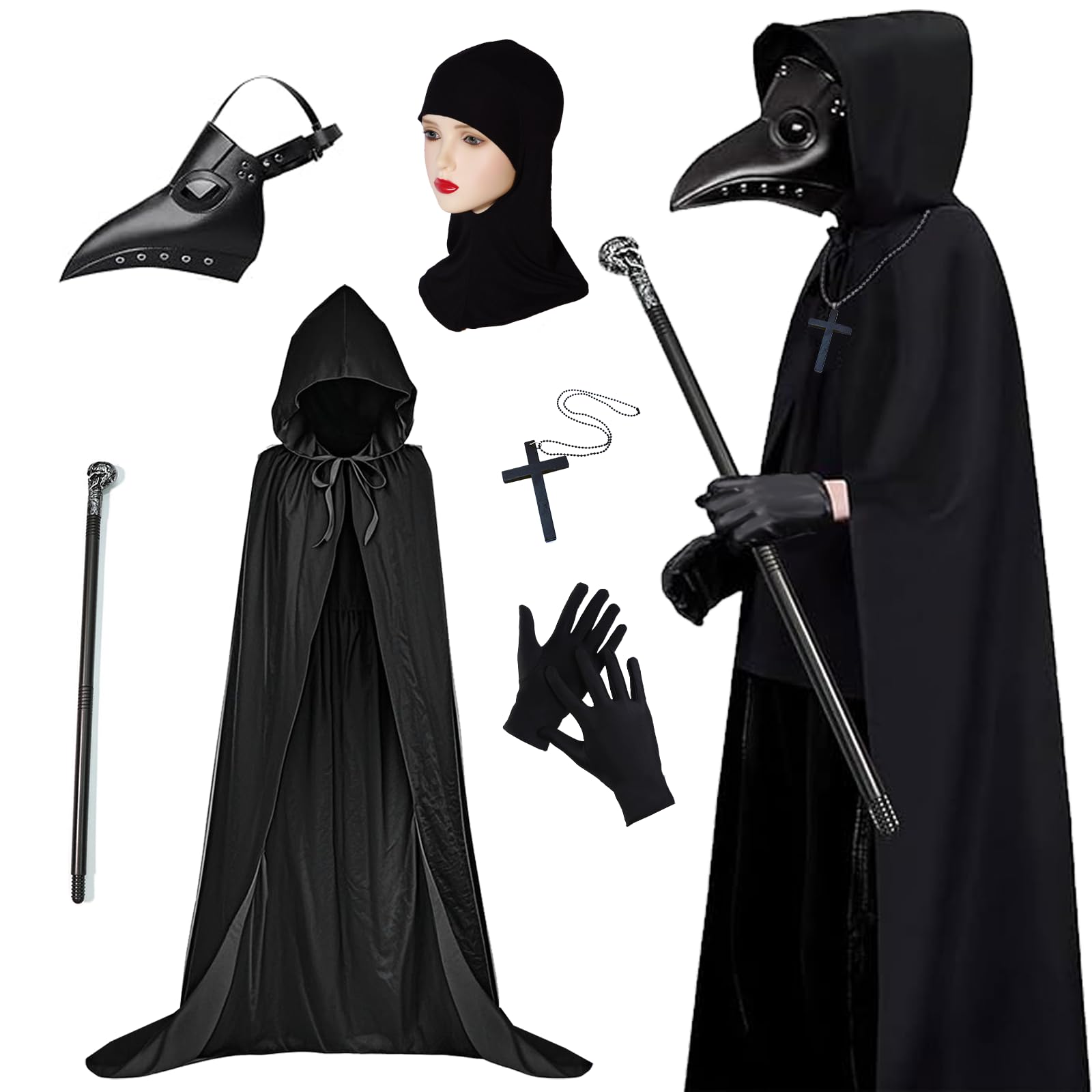 HpCuales Plague Doctor Costume