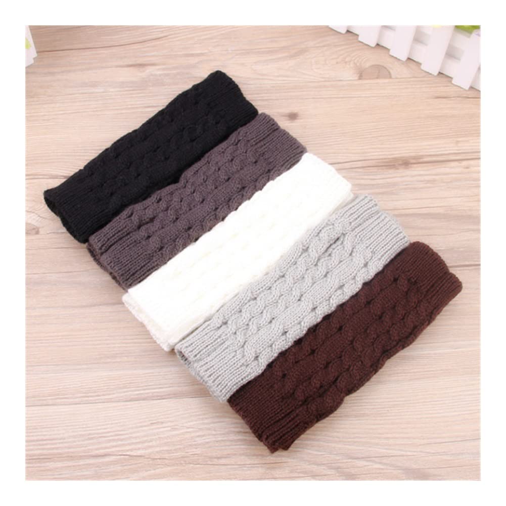 Dames Handgemaakte Handwarmers Winter Handwarmer Stijlvolle Handwarmers Dames Vingerloze Handschoenen Warm Gebreide Halve Vinger Mouwen Buikdanskostuum Vrouwen, blauw, Eén maat
