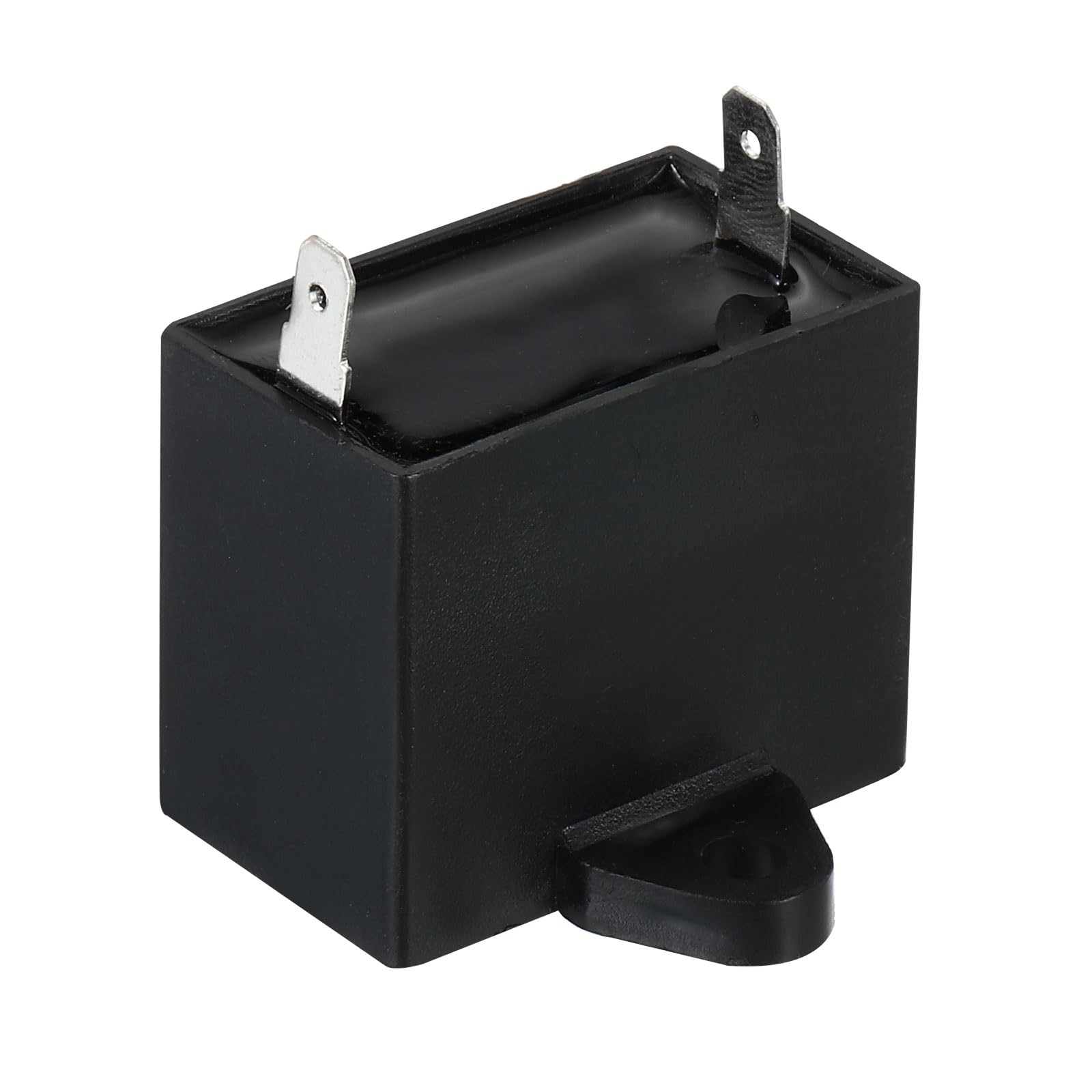 PATIKIL CBB61 Soffitto Ventilatore Condensatore, 5Pz 5uF 450V AC 50/60HZ Singolo Inserto con 2pins per Climatizzatore Ventilatore Motore Stella Condensatore Marce 38 x 36 x 32mm