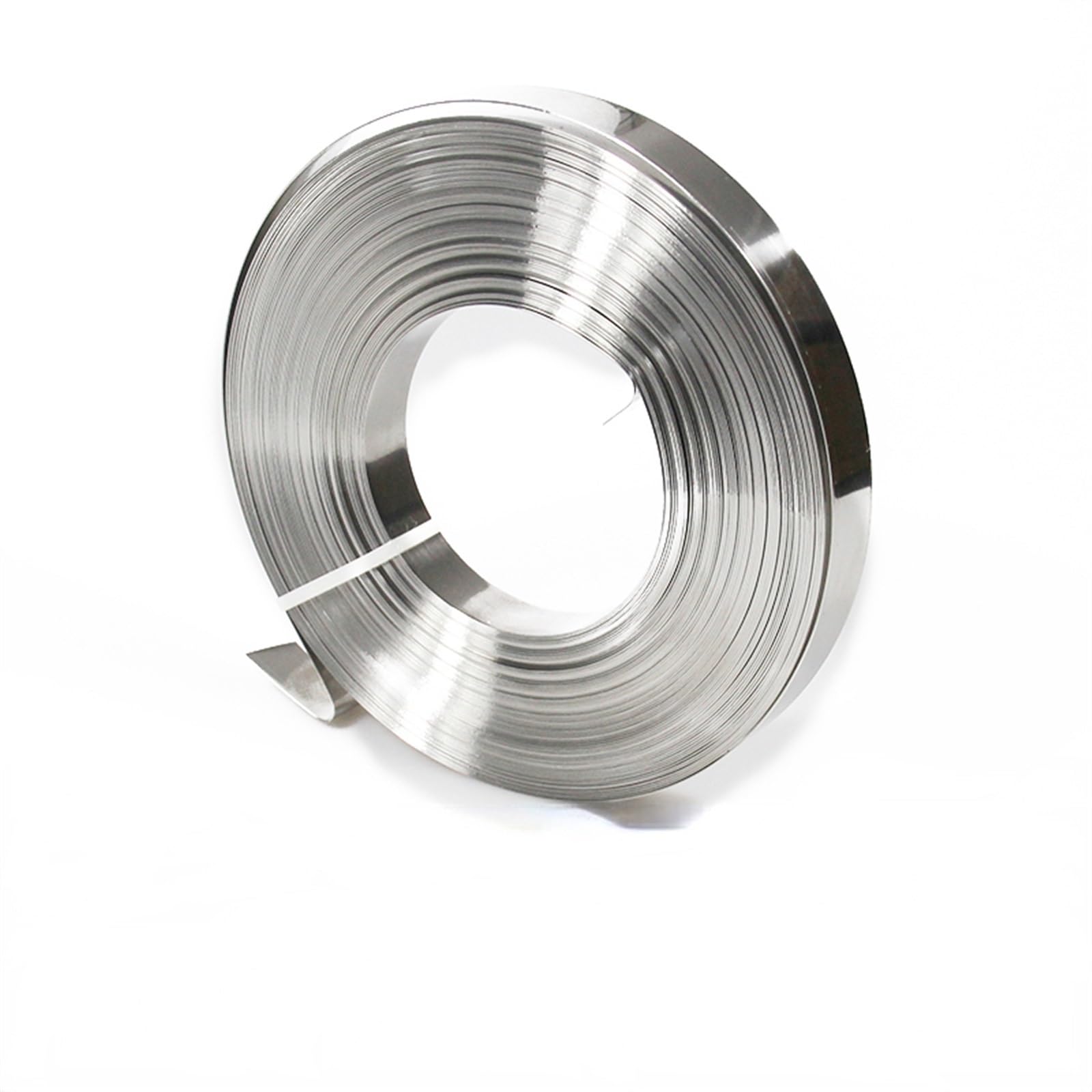 Produktbild von 304 Edelstahlfolienstreifen – Dünnes Blech 0,05–1 Mm, Breite 10 Mm, Länge 1 M – Zäh, Korrosionsbeständig & Hitzefest Bis 800°C