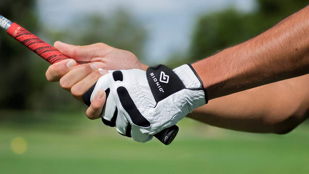 Bionic StableGrip with Natural Fit Golf Glove - White