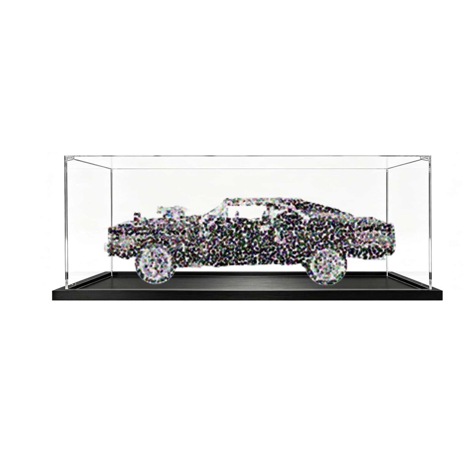 Clear Acrylic Display Case Only for Lego 42111 Car (2mm)