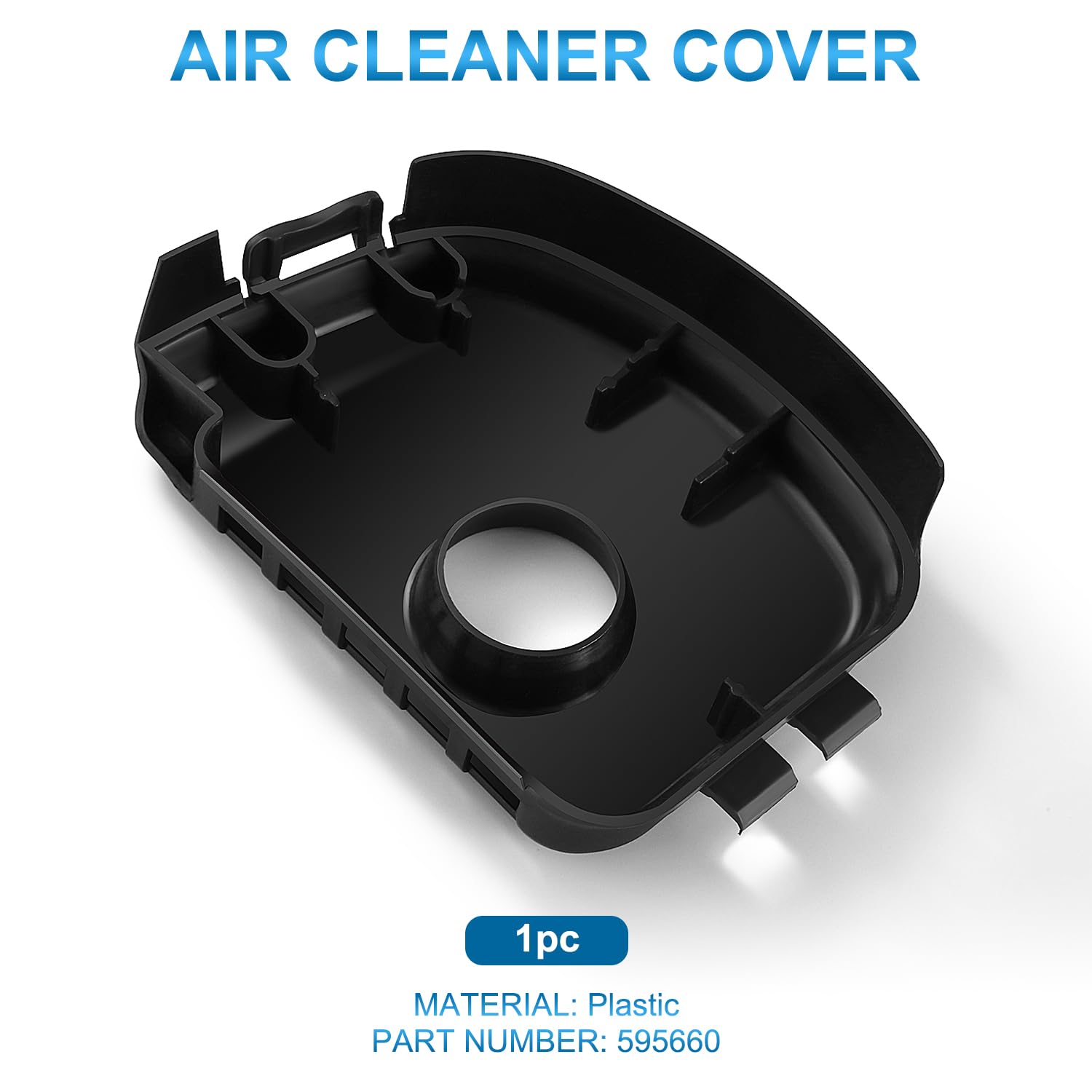 VooGenzek 5 PCS Lawn Mower Air Filter kit, Air Cleaner Cover 595660, 594281 Primer Bulb - Image 3