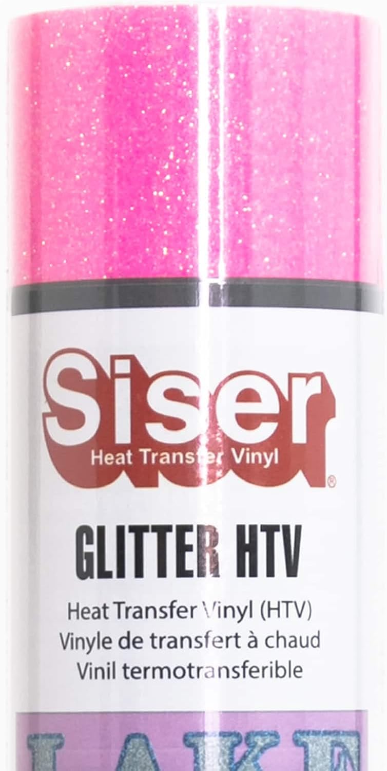 Siser Glitter Heat Transfer Vinyl, 8 Pack