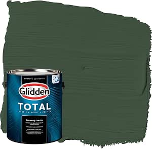 Glidden Total Interior Paint + Primer, 1 Gallon, Pine Forest/Green
