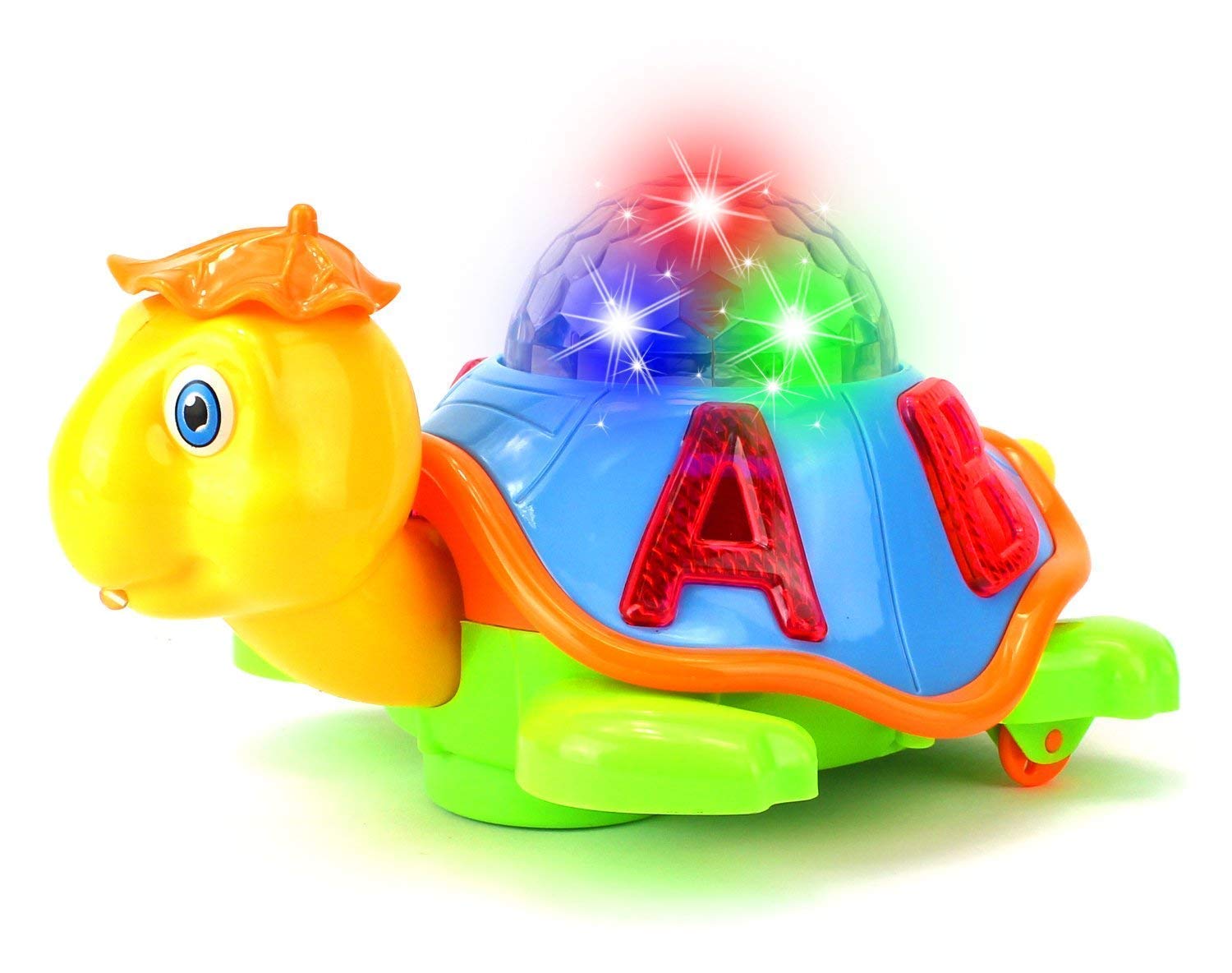 Tortoise Toy with Sound Music and 3D Flashing Lights,Battery Operated Kids Bump and Go Toy Animal Figure for Kids Boys and Girls. (B08FY7SXRB) Amazon Price History, Amazon Price Tracker