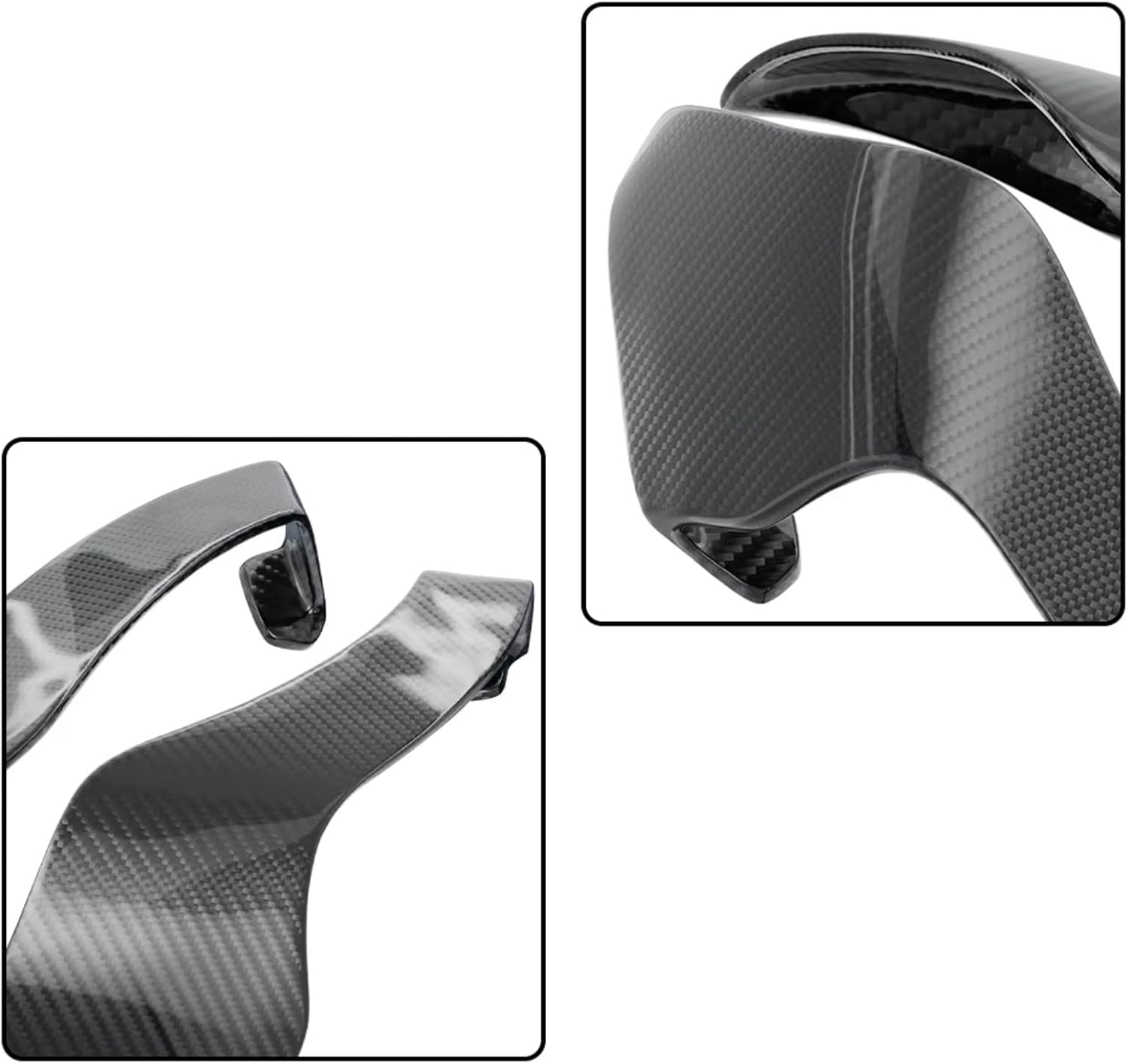 用 ZX-10R ZX10R ZX-10RR 2016-2020 オートバイカウリング固定風翼空力