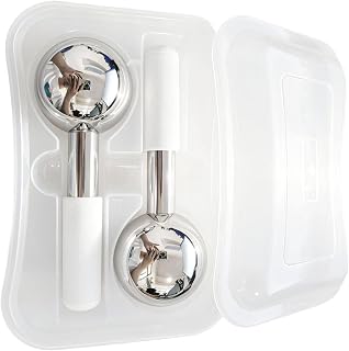 Ice Ball, Face Globe, Steel Massager, Cool Roller, Tool for Home Travel | Face Globe Blend offers smooth Cool Firm Output with steady Roller Zone Flow for Travel Use