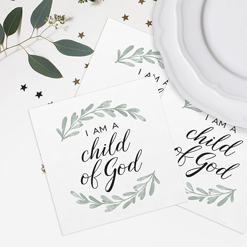 Miniatura 9 de This Is The Day The Lord Has Made - Servilletas de bebida  48 servilletas de cóctel blancas con versículo de la Biblia 4 34 pulgadas x 4 34 pulgadas