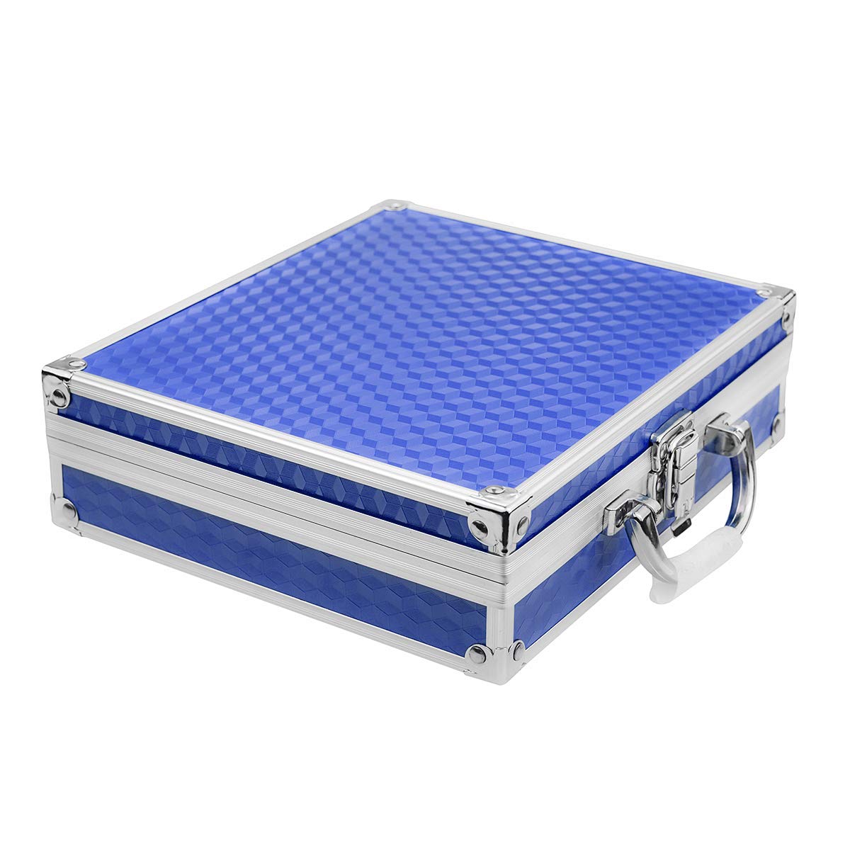 3.5X 420mm Arbeitsabstand Binokularlupen Optisches Glas Mit 3W LED Scheinwerfer Lampe mit Filter (Blau)