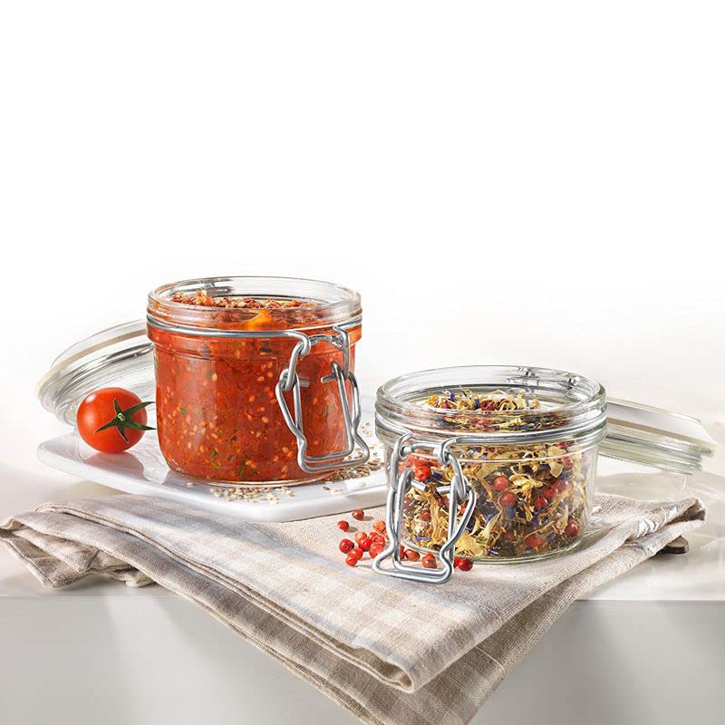 Vaso Fido Ermetico Bormioli - 5 Litri, Vetro, Coperchio In Metallo Con Guarnizione - Foto 4