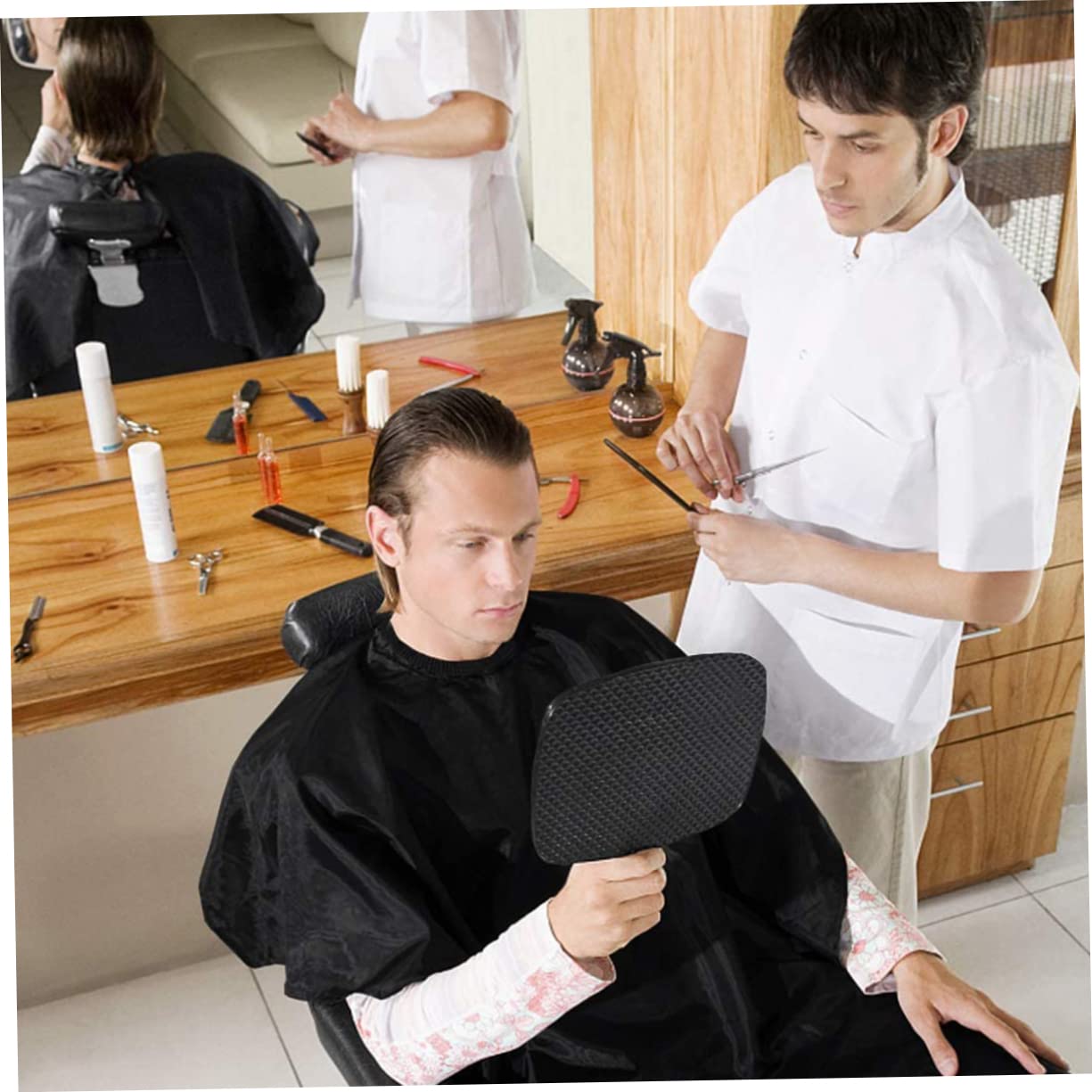 Juego de 4 Herramientas para Cortar el Pelo, Kit Portátil