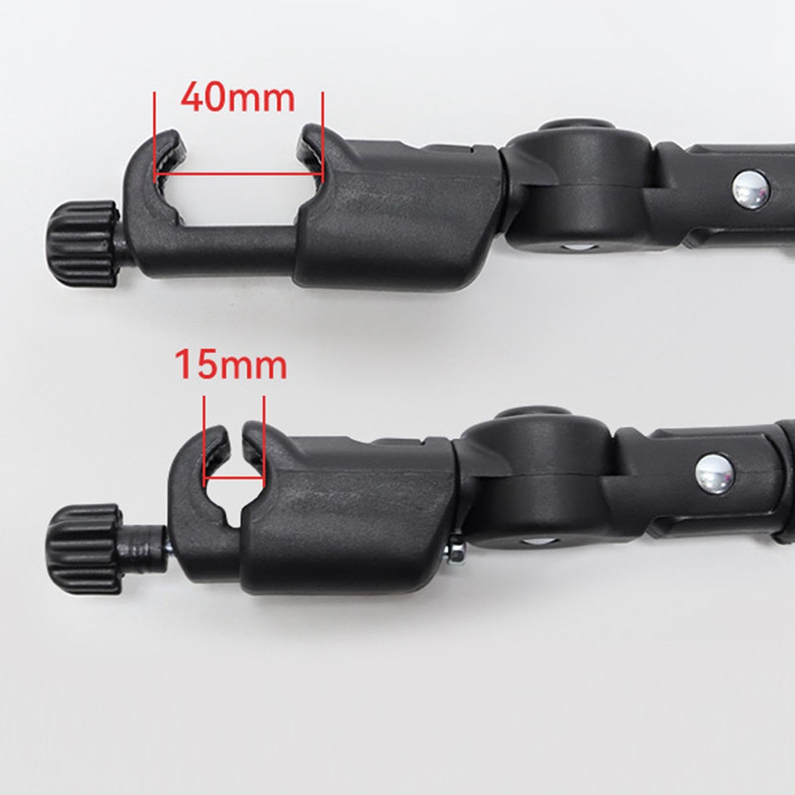 Handlebar Universal Accesorio de Barra de Repuesto para Cochecito Brazo Ajustable en Altura Fácil de Instalar y Limpiar Hecho de PP y Cuero